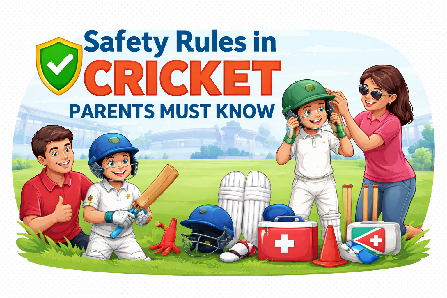 Safety Rules in Cricket Parents Must Know